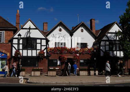 The White Swan Hotel, Stratford upon Avon, Warwickshire, West Midlands, Angleterre, Royaume-Uni Banque D'Images