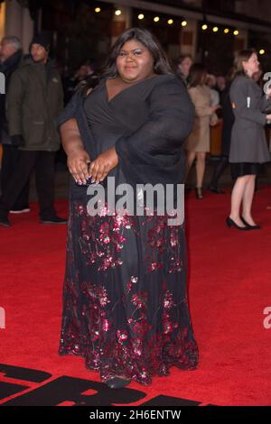 Première du film Grimsby dans Leicester Square Gabourey Sidibide à Londres Banque D'Images