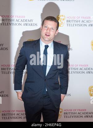 JEFF MOORE 30/03/16 Idris Elba, Mark Rylance et Sheridan Smith sont parmi les stars nominées pour les prix TV BAFTA.Dermot O'leary a annoncé les candidats ce matin. Banque D'Images