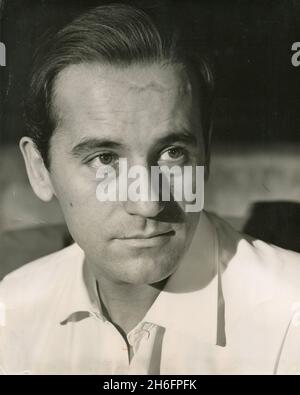 L'acteur de cinéma argentin Alberto de Mendoza, Espagne années 1960 Banque D'Images