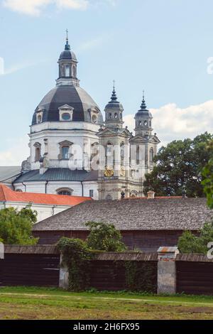 Monastère et église de Pazaislis Camaldolese à Kaunas Banque D'Images