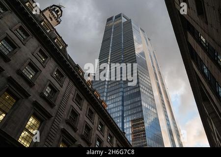 22 Bishopsgate, Twentytwo, gratte-ciel dans la ville de Londres, Angleterre Royaume-Uni Banque D'Images