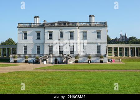 Queen's House, ancienne résidence royale de Greenwich, Londres, Angleterre, Royaume-Uni Banque D'Images