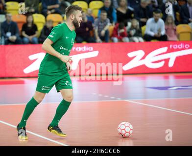 POLOGNE, CZESTOCHOWA, SILÉSIE - 29 décembre 2017 : Kuba Blaszczykowski, Banque D'Images