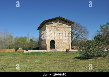 Columbarium romain de Vila-rodona municipalité de la région d'Alt Camp province de Tarragone, Catalogne, Espagne Banque D'Images