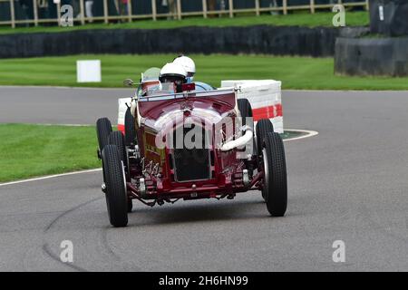 Gary Pearson, Alfa Romeo 8C 2600 Monza, Earl Howe Trophée, deux places Grand Prix et voitures Voiturette qui ont concouru avant 1932, Goodwood 78th Members M. Banque D'Images