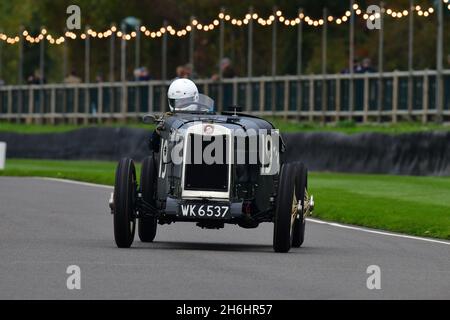 Jeremy Brewster, Lea Francis Hyper, Earl Howe Trophy, deux places Grand Prix et voitures de Voiturette qui ont concouru avant 1932, Goodwood 78e membres Meeti Banque D'Images