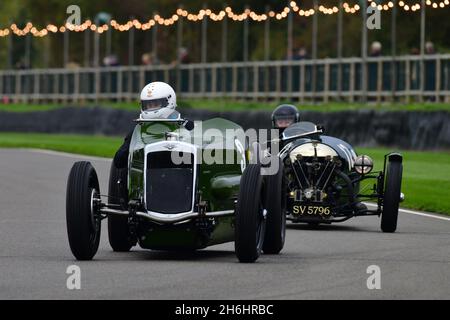 Andrew Smith, Frazer Nash Nurburg 2 places, Earl Howe Trophy, Grand Prix deux places et voitures de Voiturette qui ont concouru avant 1932, Goodwood 78th Membe Banque D'Images