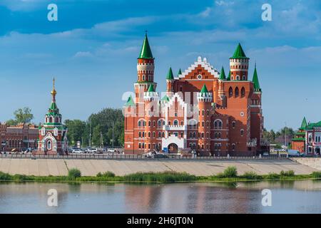 Théâtre Kurchak, Yoshkar-Ola, mari-El, Russie, Europe Banque D'Images