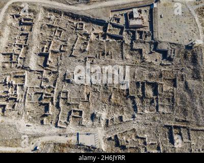 Kultepe ruines de la ville antique.Centre de commerce assyrien à Karum-Kanis dans la ville de Kayseri en Turquie. Banque D'Images