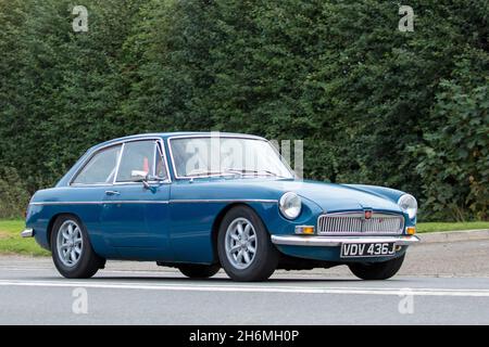 1970 MG B GT Banque D'Images