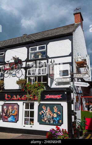 Pub dans le village de Carlingford, comté de Meath, Irlande Banque D'Images