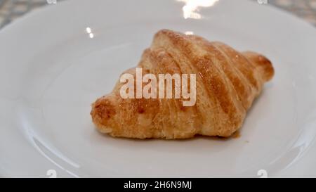 Pâte croissante française Banque D'Images