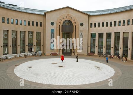 Musée Arktikum, Rovaniemi, Laponie, Finlande Banque D'Images