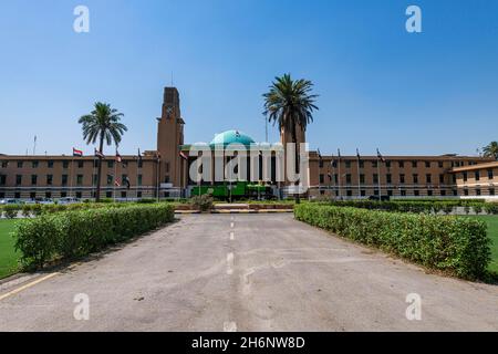 Gare centrale de Bagdad, Bagdad, Iraq Banque D'Images