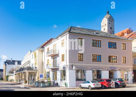 Krems an der Donau: Haus der Regionen (Chambre des régions), siège de Volkskultur Niederösterreich (culture populaire de la Basse-Autriche) à Wachau, Niederösterre Banque D'Images