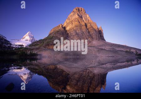 Le parc provincial du mont Assiniboine, Colombie Britannique, Canada Banque D'Images