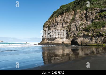 Muriwai Beach, North Island, New Zealand Banque D'Images