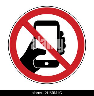 A pas de photos et pas de smartphone signe interdit pour aucun film et photographie illustration vectorielle Illustration de Vecteur