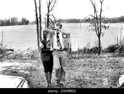 Mary Kay place, William Hurt, sur le tournage du film, « The Big Chill », Columbia Pictures, 1983 Banque D'Images