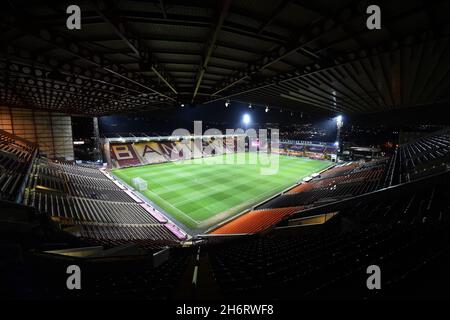 BRADFORD, GBR.17 NOVEMBRE vue générale de Valley Parade avant le match de la FA Cup entre Bradford City et Oldham Athletic au Coral Windows Stadium, Bradford, le mercredi 17 novembre 2021.(Credit: Eddie Garvey | MI News) Credit: MI News & Sport /Alay Live News Banque D'Images