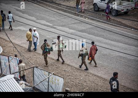 Guerre au Tigré, Amhara, guerre civile, Éthiopie, Afrique Banque D'Images