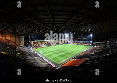 BRADFORD, GBR.17 NOVEMBRE vue générale de Valley Parade lors du match de la FA Cup entre Bradford City et Oldham Athletic au Coral Windows Stadium, Bradford, le mercredi 17 novembre 2021.(Credit: Eddie Garvey | MI News) Credit: MI News & Sport /Alay Live News Banque D'Images