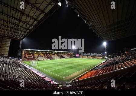 BRADFORD, GBR.17 NOVEMBRE vue générale de Valley Parade lors du match de la FA Cup entre Bradford City et Oldham Athletic au Coral Windows Stadium, Bradford, le mercredi 17 novembre 2021.(Credit: Eddie Garvey | MI News) Credit: MI News & Sport /Alay Live News Banque D'Images