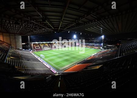 BRADFORD, GBR.17 NOVEMBRE vue générale de Valley Parade lors du match de la FA Cup entre Bradford City et Oldham Athletic au Coral Windows Stadium, Bradford, le mercredi 17 novembre 2021.(Credit: Eddie Garvey | MI News) Credit: MI News & Sport /Alay Live News Banque D'Images