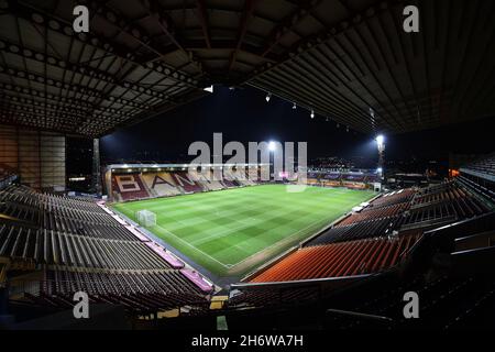 BRADFORD, GBR.17 NOVEMBRE vue générale de Valley Parade lors du match de la FA Cup entre Bradford City et Oldham Athletic au Coral Windows Stadium, Bradford, le mercredi 17 novembre 2021.(Credit: Eddie Garvey | MI News) Credit: MI News & Sport /Alay Live News Banque D'Images