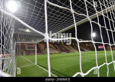 BRADFORD, GBR.17 NOVEMBRE vue générale de Valley Parade lors du match de la FA Cup entre Bradford City et Oldham Athletic au Coral Windows Stadium, Bradford, le mercredi 17 novembre 2021.(Credit: Eddie Garvey | MI News) Credit: MI News & Sport /Alay Live News Banque D'Images