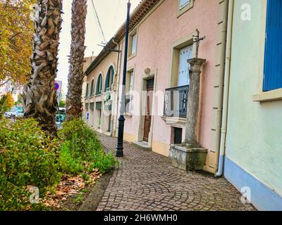Villeneuve-lès-Béziers, Hérault, Occitanie Banque D'Images