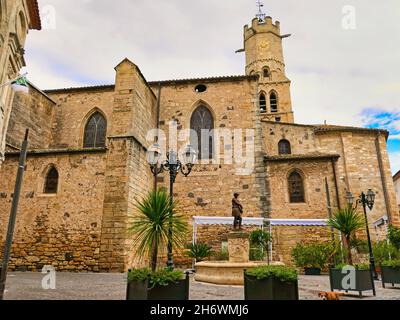 Villeneuve-lès-Béziers, Hérault, Occitanie Banque D'Images