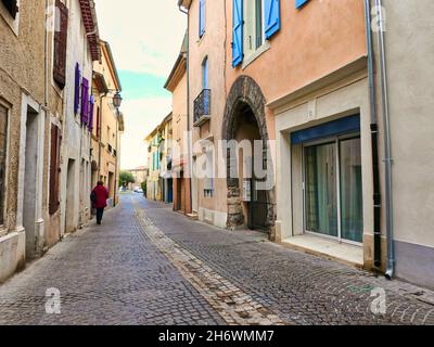 Villeneuve-lès-Béziers, Hérault, Occitanie Banque D'Images