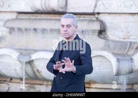 18 novembre 2021, Rome, Italie: Massimo Ghini participe à la photo à Rome du film italien ''una Famiglia Mostruosa' (Credit image: © Matteo Nardone/Pacific Press via ZUMA Press Wire) Banque D'Images