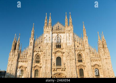Cathédrale de Milan Banque D'Images