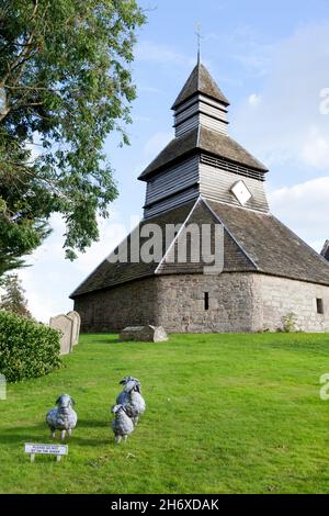 Clocher séparé de l'église paroissiale St Mary, Pembridge, Herefordshire Banque D'Images