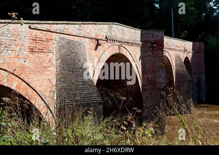 Pont sur la rivière Wye, Herefordshire, Bredwardine Banque D'Images