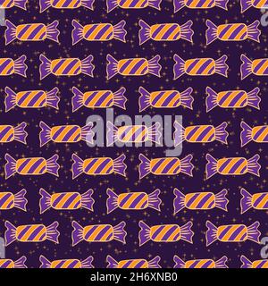 Des arrière-plans fluides et doux.Collection halloween Candy Illustration de Vecteur