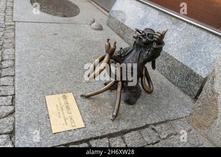 Breslavia, Wroclaw, Pologne - place du marché Banque D'Images