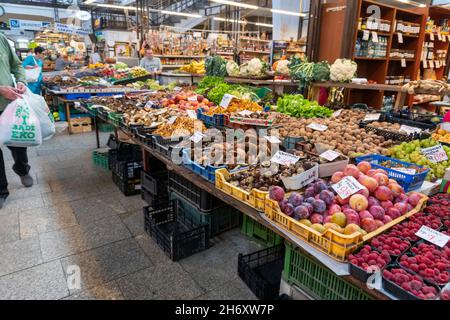 Breslavia, Wroclaw, Pologne - marché Banque D'Images