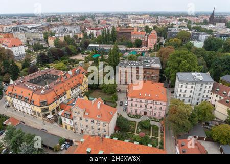 Breslavia, Wroclaw, Pologne - paysage Banque D'Images