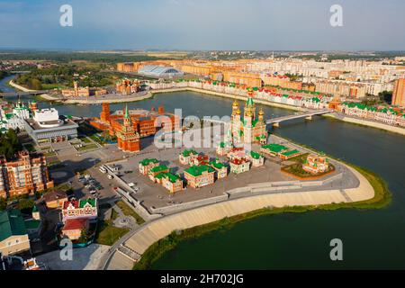 Photo aérienne de Yoshkar-Ola, mari El Republic, Russie Banque D'Images