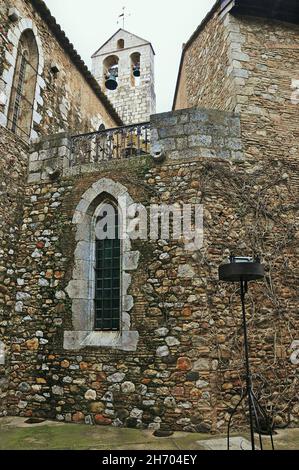 Couvent de Carmen à Peralada commune de la région catalane d'Alto Ampurdán dans la province de Gérone, Catalogne, Espagne Banque D'Images