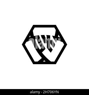 PX monogramme logo lettre avec triangle bouclier forme hexagonale arrondie.Logo triangle monogramme, logo bouclier monogramme, lettre triangle bouclier. Illustration de Vecteur