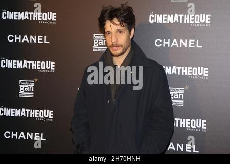 Paris, France, le 18 novembre 2021, version restaurée projection de 'l'Année dernière à Marienbad', Rodolphe Pauly, acteur, François Loock/Alay Banque D'Images