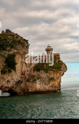 Paysages de la communauté de Cantabrie en Espagne. Banque D'Images