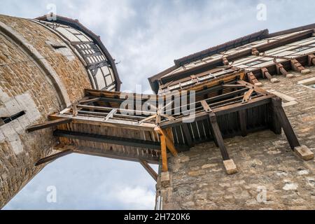 Tour du château de Zollernschloss à Balingen, Allemagne Banque D'Images