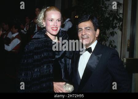 Casey Kasem et Jean Kasem Circa années 1980 crédit : Ralph Dominguez/MediaPunch Banque D'Images