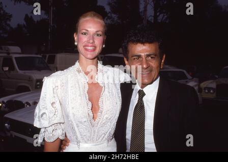 Casey Kasem et Jean Kasem Circa années 1980 crédit : Ralph Dominguez/MediaPunch Banque D'Images